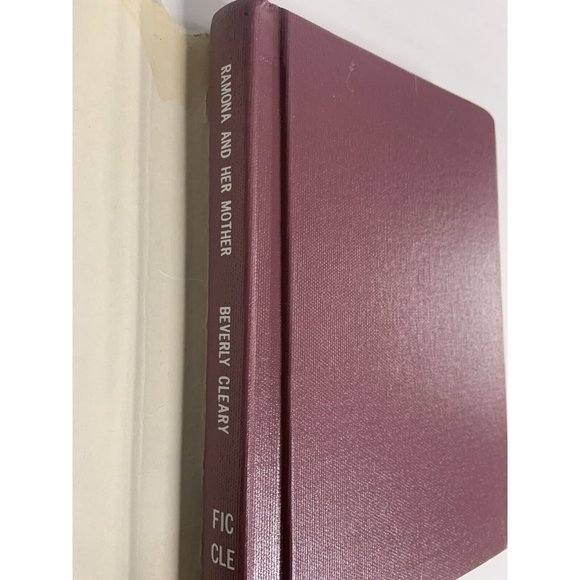 RAMONA AND HER MOTHER Beverly Cleary & Alan Tiegreen 1st/1st HB DJ RARE - Picture 2 of 9